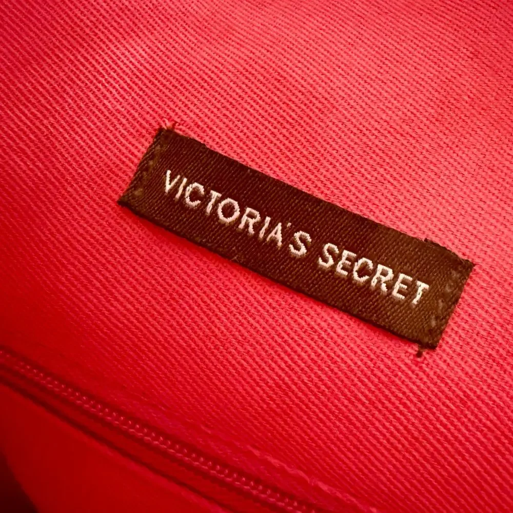 Victoria's Secret Vtg 90s Sequined Woven Bucket Tote Bag - Picture 8 of 9